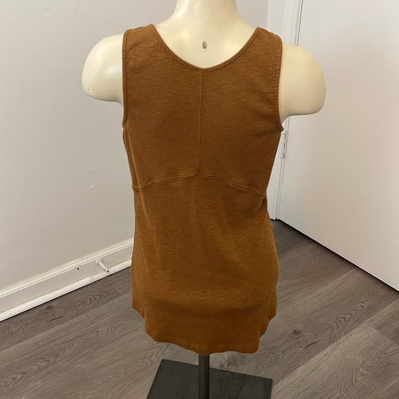 Free People Ribbed Lace Up Tank L - Picture 5 of 7